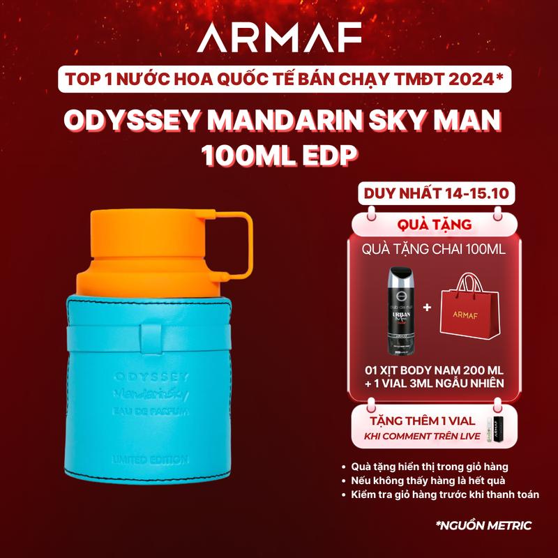 Nước hoa nam Armaf ODYSSEY MANDARIN SKY MAN EDP 100ml [DL]
