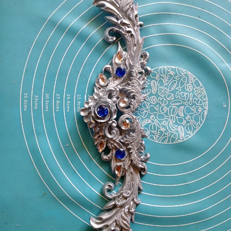 siger, tari, aksesoris, hiasan kening, mahkota Elegan Headbands Silver 7