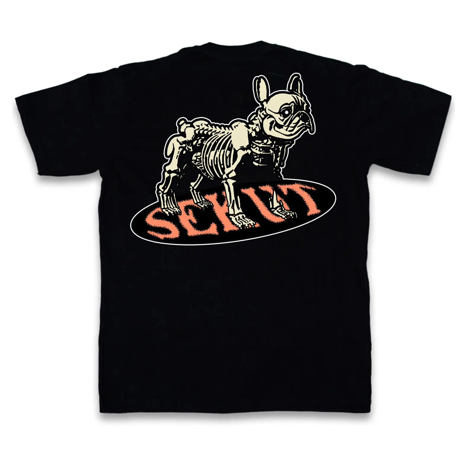 SEKUT WEAR - BROTO FOSSIL BLACK T-SHIRT