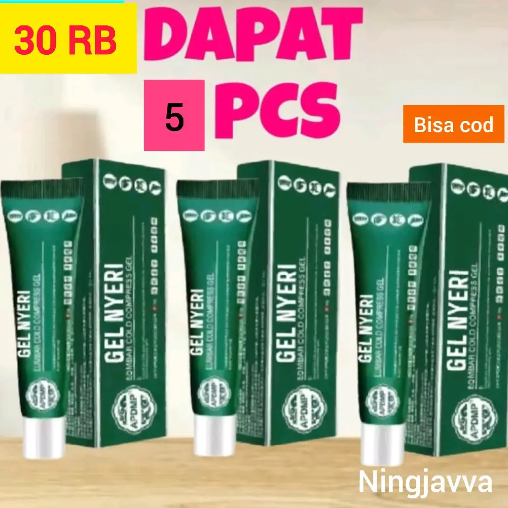 Paket 5 pcz Lumbar Gel Nyeri Spine Pegel Linu syaraf Kejepit