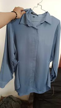 Product Review of KEMEJA SEAMLESS AERA POLOS STRECH PREMIUM OFFICE B680 Baju Panjang Tangan Wanita from m**e 1
