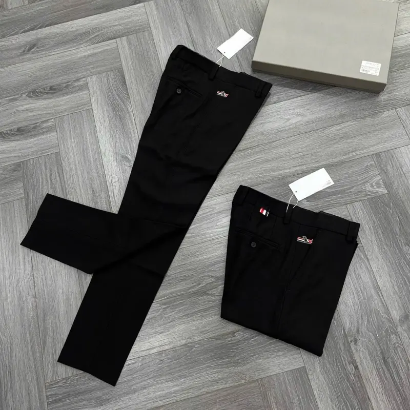 [Hight Quality] Quần Âu TM 3 Check Tag Chó Sắt Cạp Quần Thêu Eo - Hàng Cao Cấp Chuẩn Loại 1 QC 1