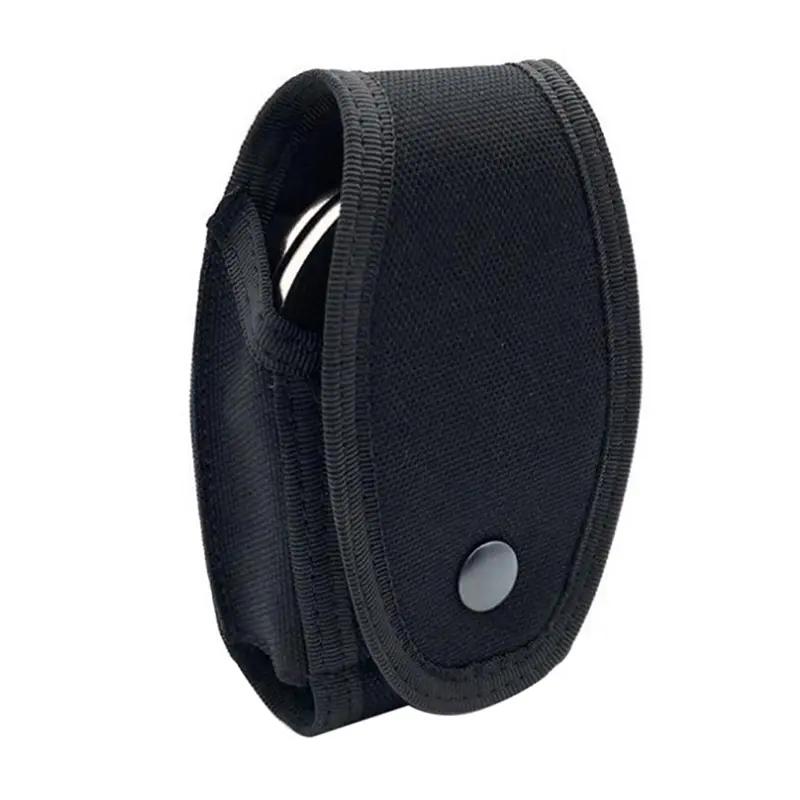 còng tay túi cảm ứng túi giữ tay cuff luật an ninh cảnh sát còng tay quân sự. vòng thắt lưng vỏ chuỗi chìa khóa túi nhẫn