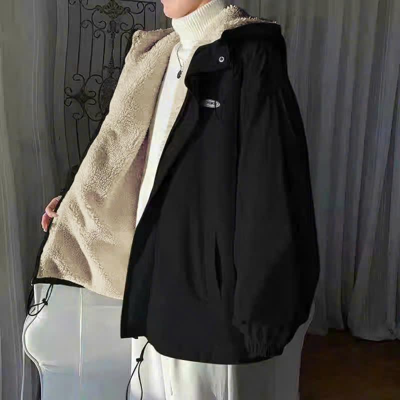  Áo Phao Nam nữ lót lông cừu ASKJUNLOR NAD - áo khoác gió nam nữ xuất dư chất dày dặn có lót lớp lông dày ấm mùa 