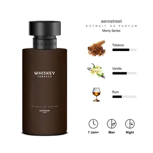 Aerostreet Parfum Manly Whiskey Aroma Tobaco Vanilla - Extrait De Parfum PF007 Parfum Pria