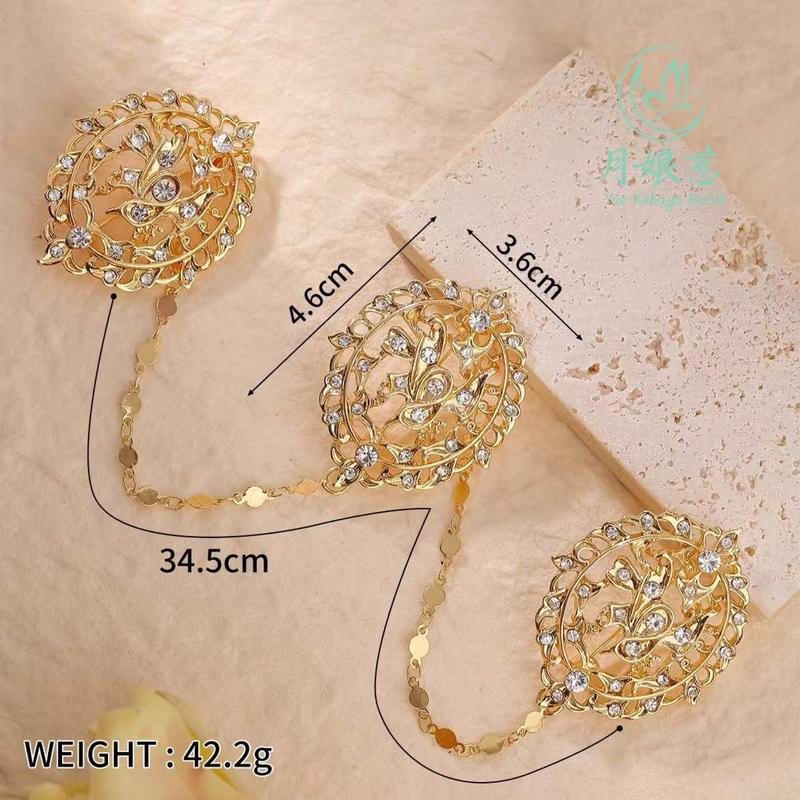 Product Introduction of ￼Peranakan Nyonya Kebaya Accessories Kerosang/Kerongsang Brooch Retro Style 12
