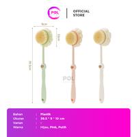 Gambar POL - Sikat Punggung Badan 2 Sisi Sponge Brush Puff - Pink dari pol perabot online Kab. Tangerang 5 Tokopedia
