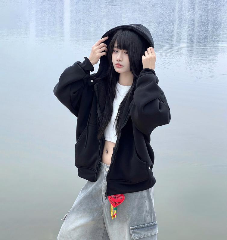 (DEAL MỞ BÁN)-Hoodie Boxy - Áo Khoác Boxy In Phồng Nổi Thêu Logo Thecinddy Nam Nữ HBC008 4