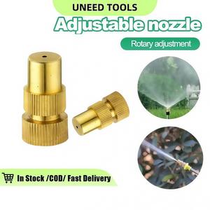 High-pressure nozzle atomization adjustable ceramic nozzle dust removal site dust reduction fine fog agricultural sprayer direct spray