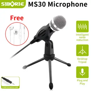 Siborie 【Free headphone】MS30 condenser microphone FREE Triangle bracket