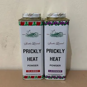 Bedak Ular SNAKE BRAND Prickly Heat Powder Untuk Gatal Biang Keringat Classic Merah 300gr / Lavender Ungu 300 gr