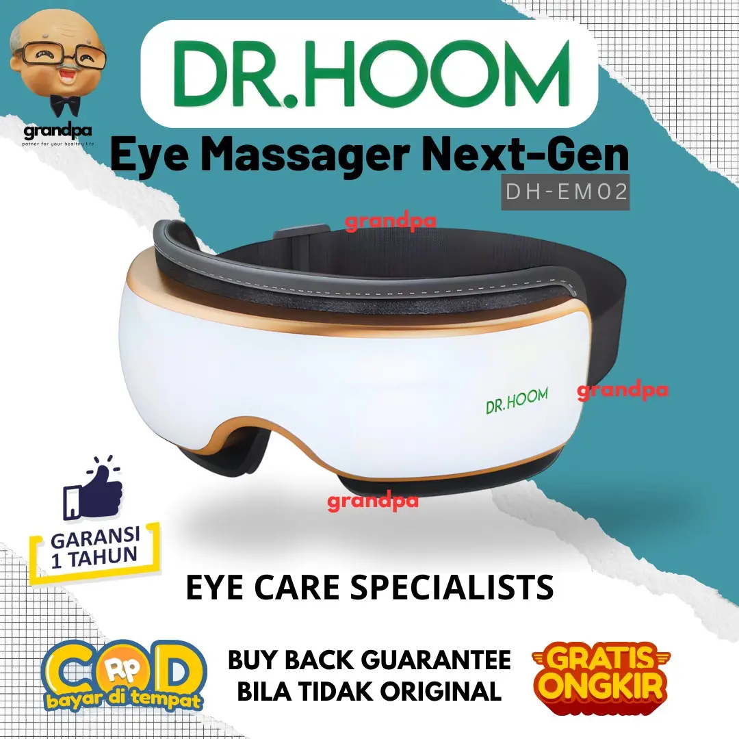 Terapi Mata Dr Hoom Eye Massager Next-GEN