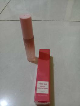 Product Review of HOBE BAR Probiotic Oral Spray - Sugar-Free, Alcohol-Free, and Preservative-Free, Peach Mint Flavor for Fresh Breath (20 ml) hobe  bar pewangi mulut semprot mouth spray parfum  mulut Liquid from D**a 3