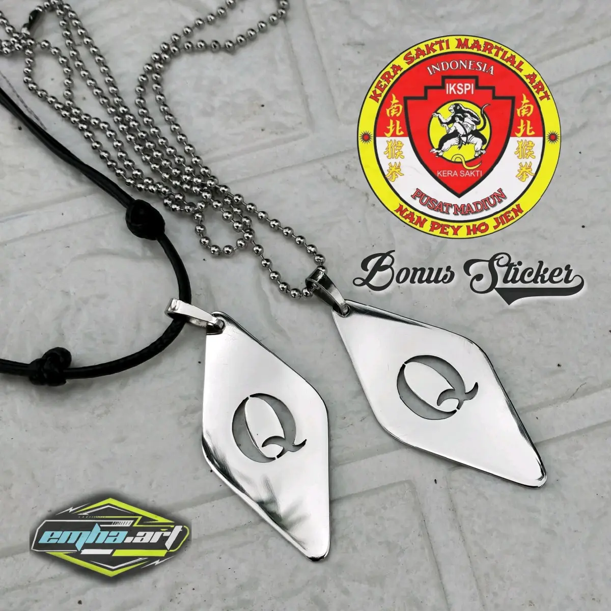 Kalung IKS PI Tkt 1 premium Free Stiker