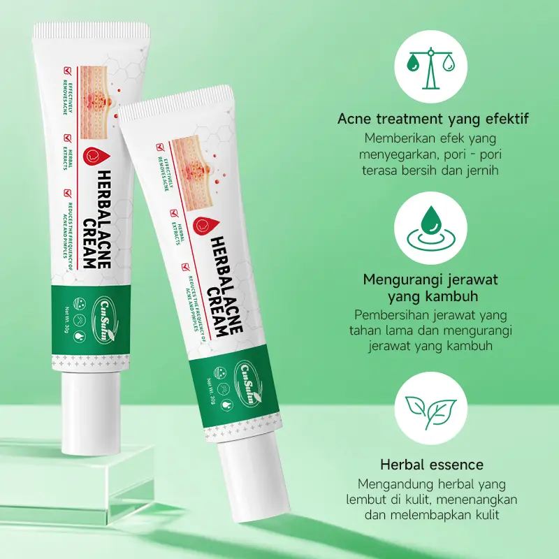 （Z1）Beli 2 Gratis 1.Challenge 7 Hari Jerawat Hilang,CINSULIN Obat Jerawat Herbal Ekstrak Alami Cepat Hilangkan Komedo & Jerawat Meradang  BPOM Certified  Aman untuk Remaja & Kulit Sensitif Gatal Wajah Berjerawat Beruntusan Facial