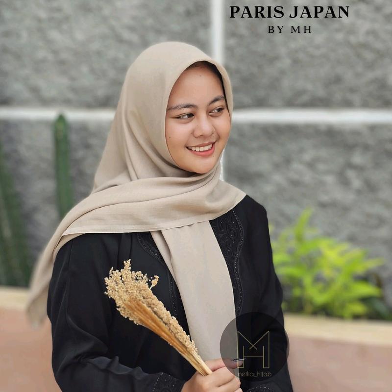 PARIS JAPAN PREMIUM BY MH Muslim Jilbab Segi Empat 3