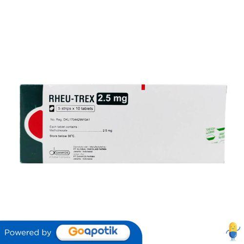 RHEU-TREX 2.5 MG BOX 50 TABLET