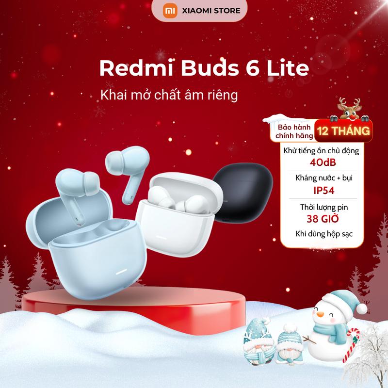  Tai nghe Bluetooth TWS Xiaomi Redmi Buds 6 Lite 