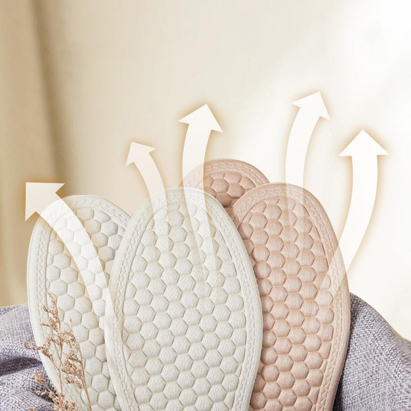 Đệm Giày Đơn Giản, 1 Đôi, Mềm Mại, Thoải Mái, Thoáng Khí, Để Chạy Bộ, Chèn 3