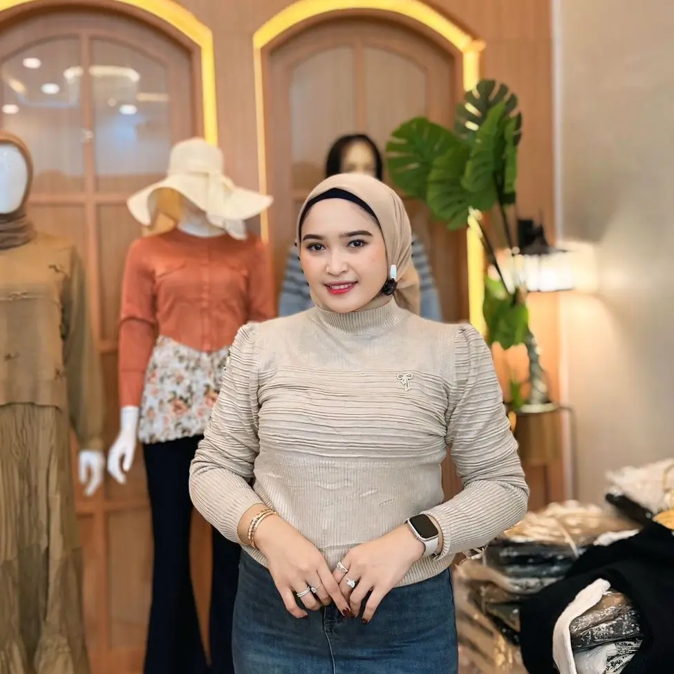 ATASAN RAJUT FENOMENAL MEWAH LEMBUT SOFT PAKAIAN WANITA MEWAH