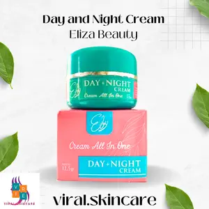 Eliza Beauty Kemasan Baru Cream Siang Malam Original Bpom