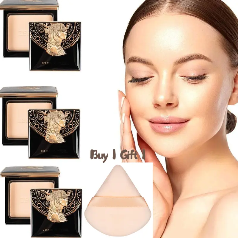 【Buy 1 Gift 1】Phấn Phủ, Dưỡng Ẩm, Lâu Trôi, Kiểm Soát Dầu, Phấn Phủ, Mỹ Phẩm Làm Sáng Da Mặt, Thoáng Khí, H0Q7