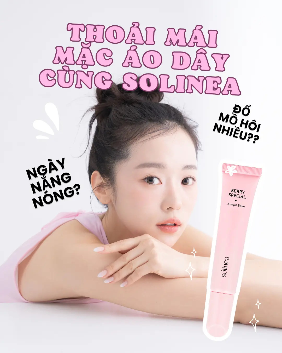 Tinh chất vùng nách Armpit Balm Berry Special giảm tiết mồ hôi 15g khử mùi hiệu quả