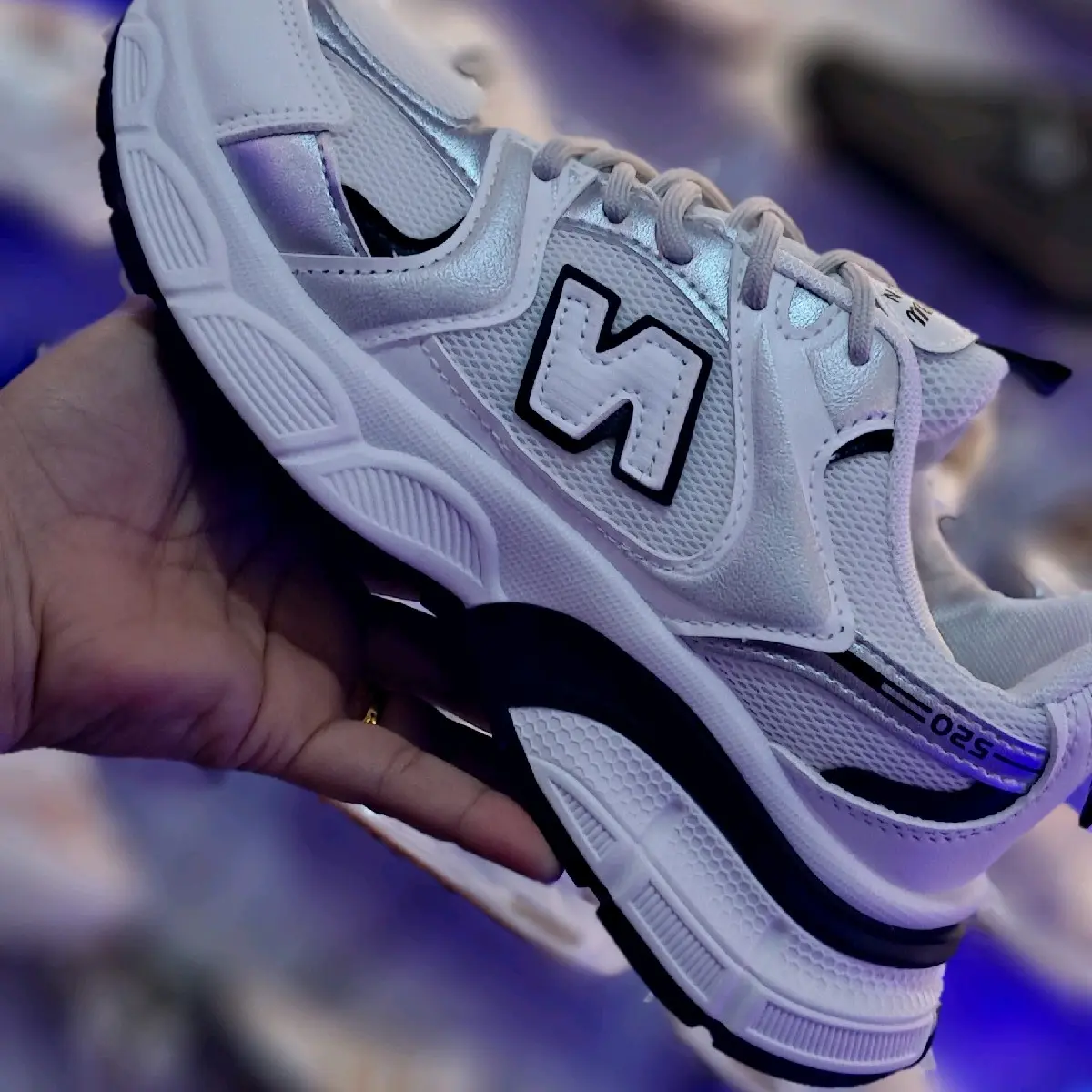 Sepatu sporty cewek sneakers Shoes Casual Putih Wanita