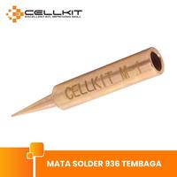 Gambar CELLKIT Paket Mata Solder 936 Tembaga (Lancip, Bengkok) dari CELLKIT Kota Surabaya 5 Tokopedia