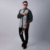 Gambar PAKAJI Baju Koko Pria Lengan Panjang Bordir Premium Hitam Motif Medallion Baju Koko 2725 - M dari PAKAJI OFFICIAL Kota Tangerang Selatan 5 Tokopedia