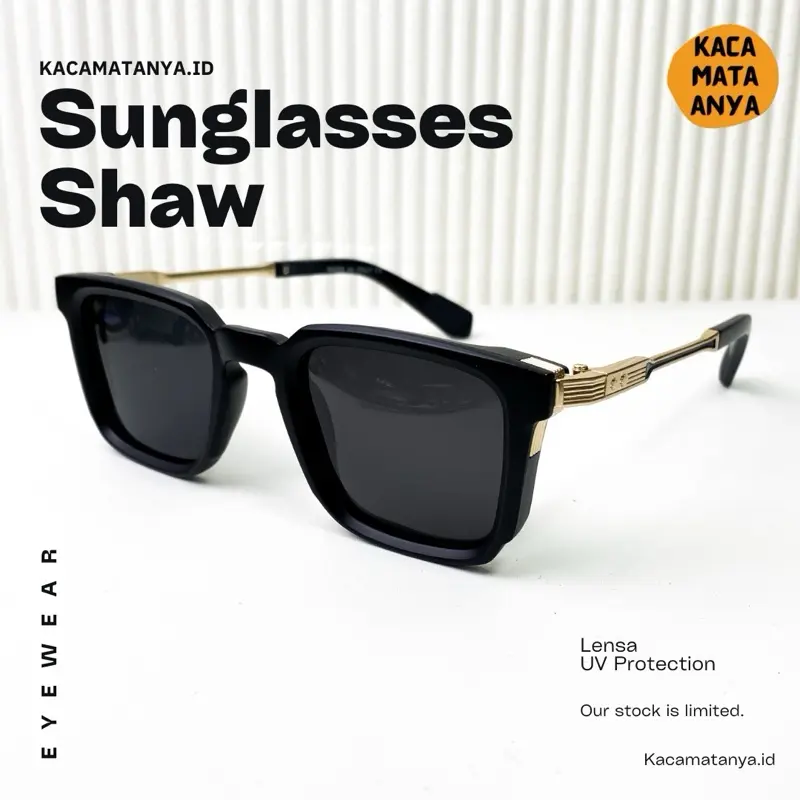 Sunglasses Shaw Kacamata fashion pria wanita polarized UV protection