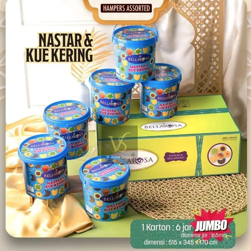 (DAPAT 1DUS ISI 6TOPLES MIX) Bellarosa Nastar & Kue Kering cookies -Bellarosa nastar&kue kacang-Bellarosa Waffle Time( 1 Dus isi 6 Pcs ) Camilan Food Snacks Butter Biskuit Kukis 1