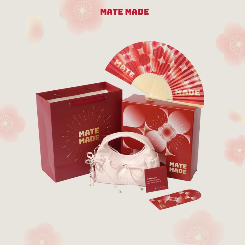 DEAL ĐỘC QUYỀN TIKTOK Combo Túi Xách Nữ Duyên MATE MADE Xách Tay Size 25 TXT251165 - BST TẾT 2026