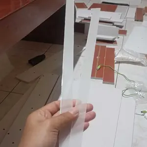 Homedoki Meja Rias Putih Lampu LED / Kaca Sliding Minimalis / Meja Kosmetik / Meja Make Up Minimalis Furniture
