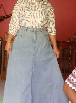 Product Review of VIERLIN - Jeans 1955 - ROK JEANS HIGH WAIST from S**i S**6 0