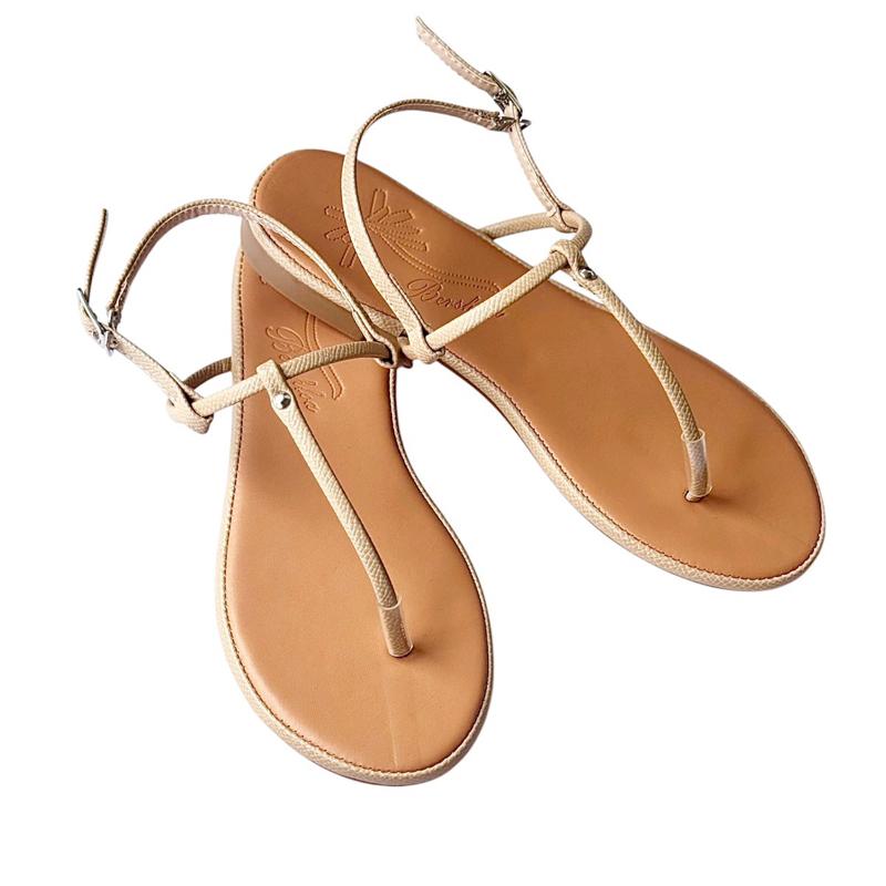 D001 Quai chữ T dây điện,đế cao du chống trơn,             Có big size,Dép mũi tròn,Uyển Ân Giày Sandal 0