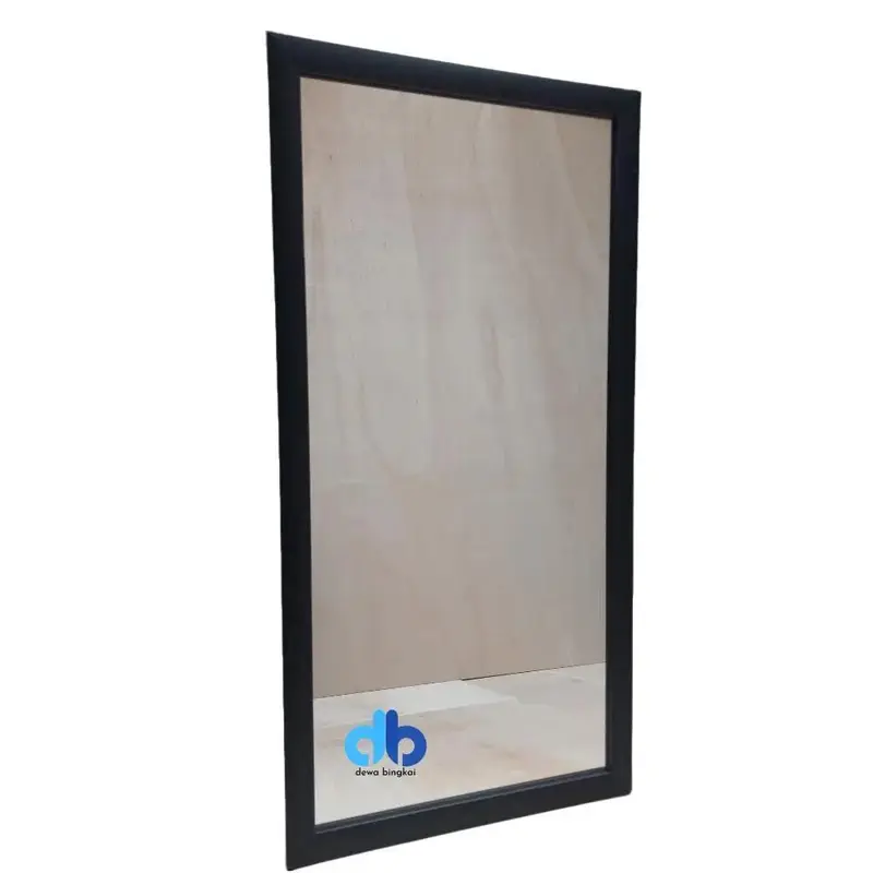 Cermin Dinding Aesthetic Cermin Minimalis Gantung Tempel Estetik 62x34 kaca satu 0