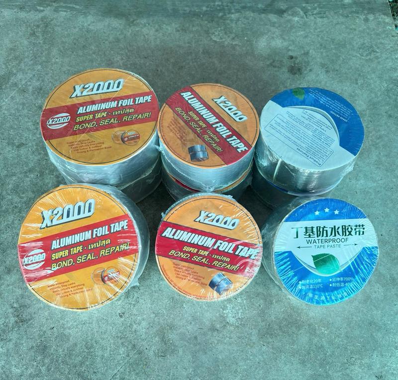 Combo 3 Băng Keo Dán Chống Thấm Rộng 5cm, Miếng Dán Siêu Dính Chống Thấm Nước, Băng Keo Chống Dột Mái Tôn