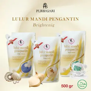 PURBASARI LULUR PENGANTIN  500 gr 1 kg / Lulur Pemutih Whitening Pencerah