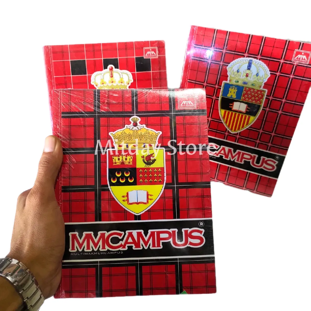 Buku Tulis Mm Campus 38 Lembar/1pack (10pcs) Buku Tulis Campus Ukuran 21x16