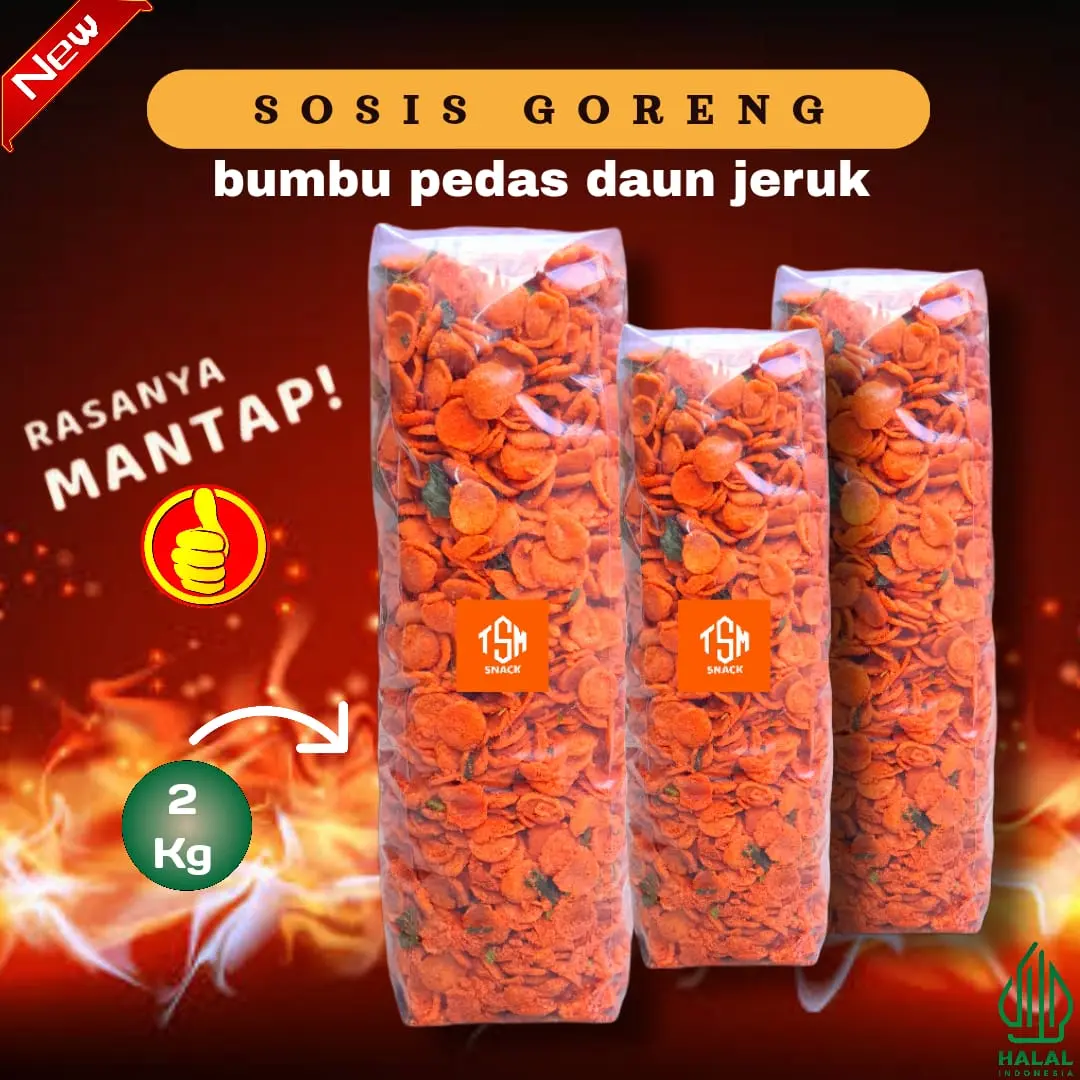 SOSRENG 2 KG BUMBU GURIH PEDAS DAUN JERUK SOSRENG BUMBU EXTRA PEDAS Cube Unflavored Spices Bubuk Instan bas  reng snack  murah