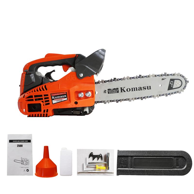 MÁY CƯA XÍCH XĂNG KOMATSU KM 2500 Cưa cụt Lam 30mm bảo hành 12 tháng cưa xích mini