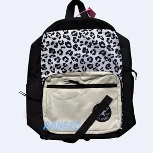 Tas Sekolah Anak Leopard Basis Basic Go2 Laptop 14inch / Tas Ransel Logo Bintang Bordir Termurah