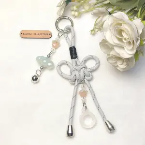 Salmiz_Bagcharm Gantungan kunci keychain Tali mix paracord