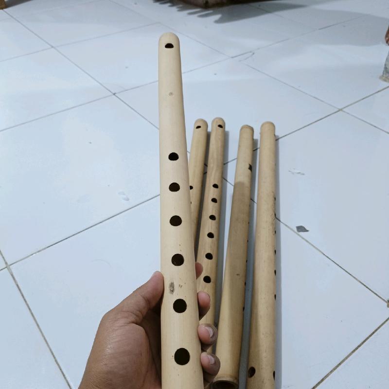 Seruling Batak Polos Kunci D 5