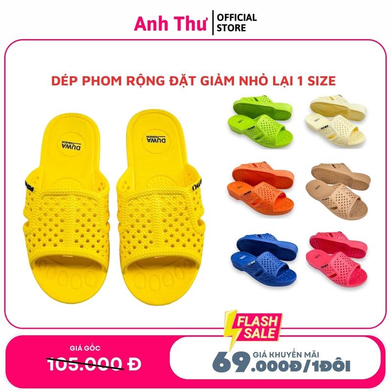 Duwa Dép tổ ong nam nữ 10 màu EVA siêu nhẹ đế chống trơn size 35-42 Slipper Đế Bằng Anh Thư Store Flash Sale Giảm Giá 69.000Đ