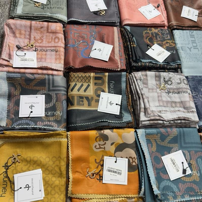 (BUKAN PRELOVE) NEW! PROMO JOURNEY SCARVES ORIGINAL/JOURNEY ORIGINAL MOTIF 2