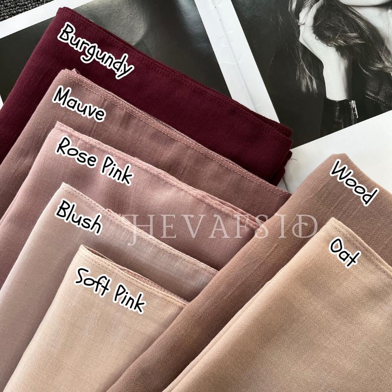 Heva - Pashmina Shawl Arabian Voile Jilbab Voal Muslim Cantik 6