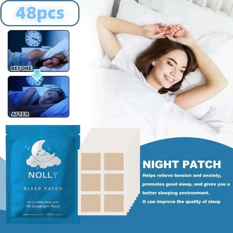 Nolly Sleep Patch 48 Goodnight Patch - Bantu Tidur Nyenyak Koyo Relaxing untuk Kualitas Tidur Lebih Baik