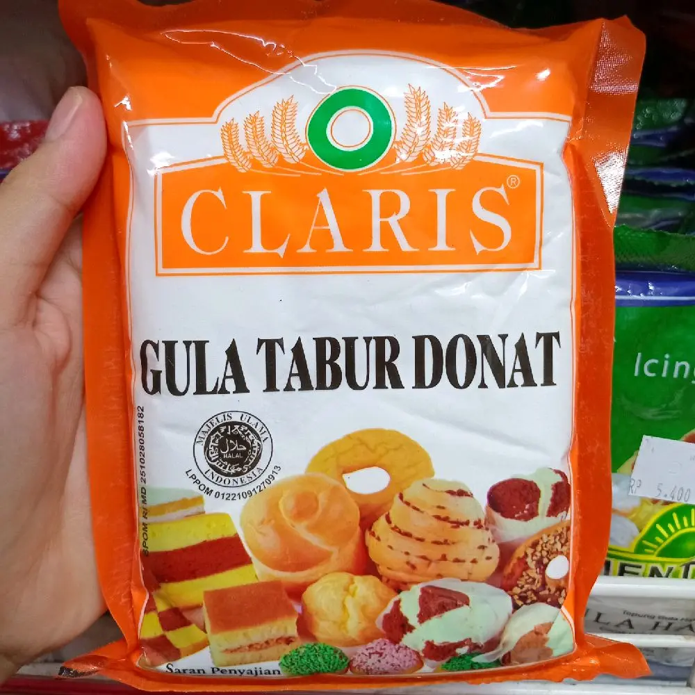 claris gula tabur donat / gula dingin 250gr
